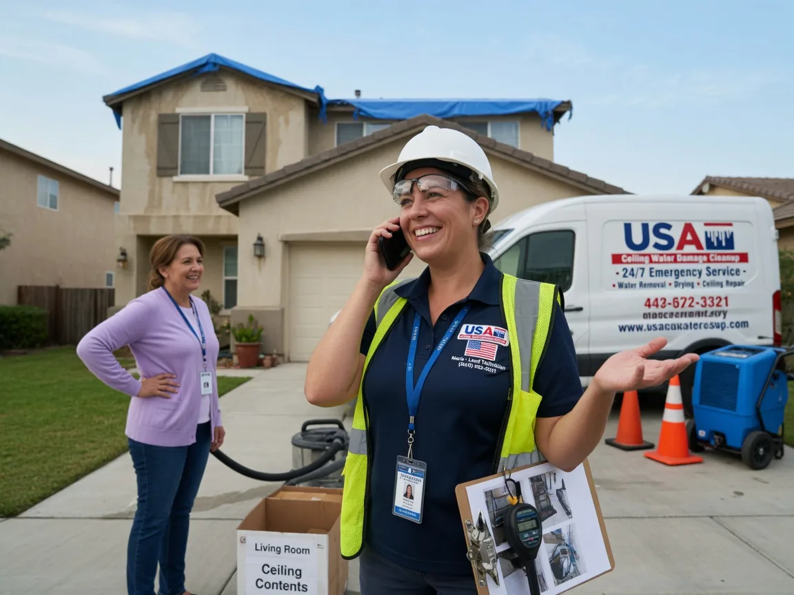 Ceiling Water Damage Restoration Lewellen, NE FAQs